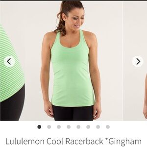 LuluLemon Cool Racerback Tank Top